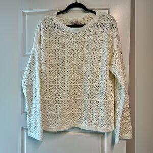 Universal Thread Ivory Knit Sweater